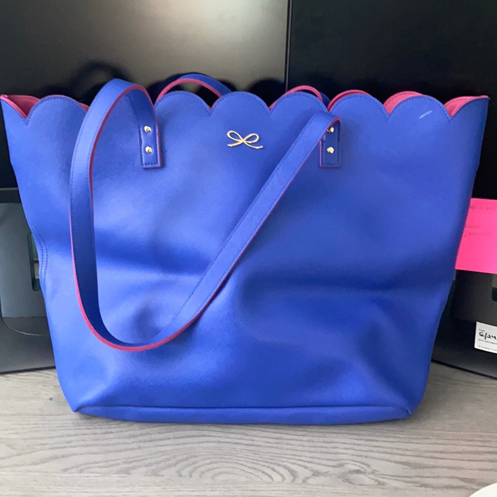 NWOT imitation leather tote